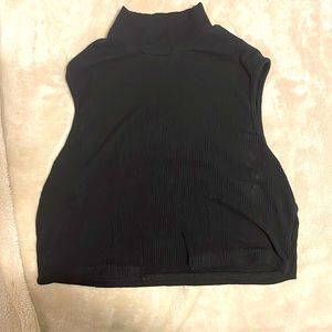 Cropped black sweaters